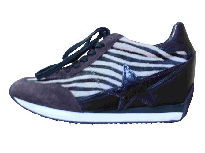 Ash sneakers Zebra print Leather  ref.101341