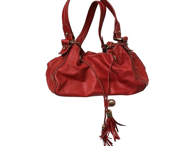 sac Lancel Espiègle Rouge