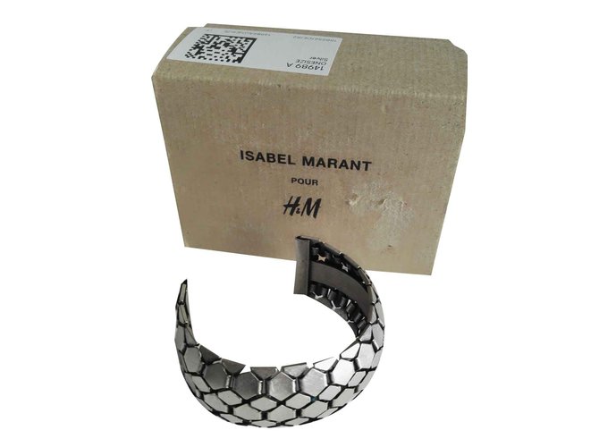 Isabel Marant Pour H&M Bracelets Métal Argenté  ref.101556