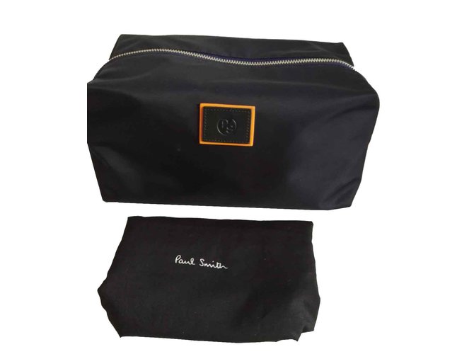 Paul Smith Bags Briefcases Dark blue Nylon  ref.101557