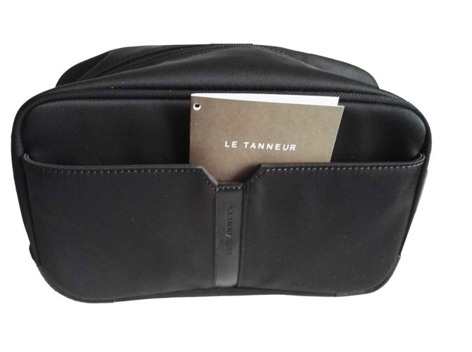 Le Tanneur Wallets Small accessories Black Polyester  ref.101558