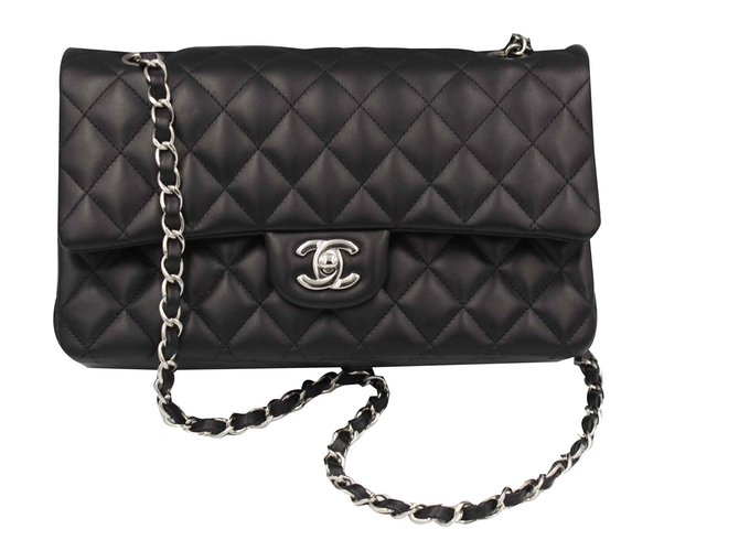 Chanel TIMELESS 25 Black Leather  ref.101671