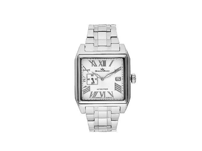 Autre Marque YONGER & BRESSON NEW MEN'S AUTOMATIC WATCH Silvery Steel  ref.101739