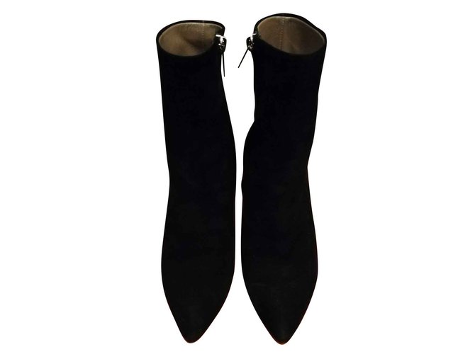 Stivali della passione di Hermès Nero Capra  ref.101809