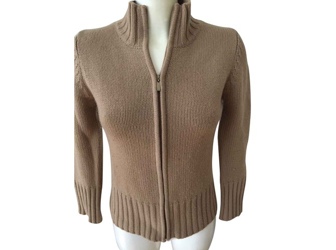 Autre Marque Knitwear Beige Cashmere  ref.101826