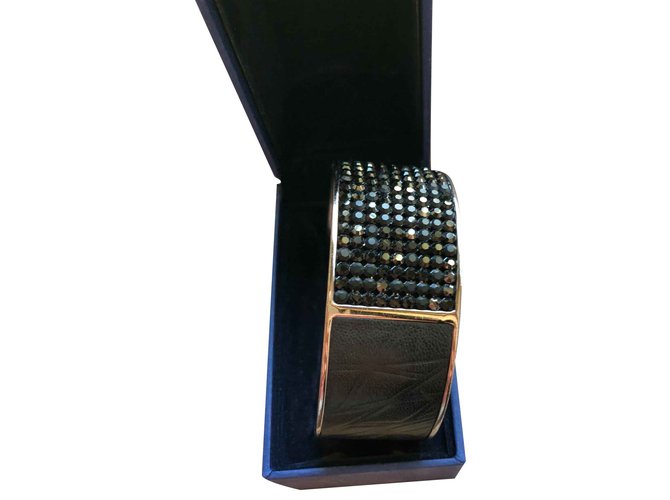 Swarovski Bracelets Métal Noir  ref.101837