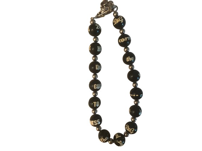 Dolce & Gabbana Necklaces Black White  ref.101874