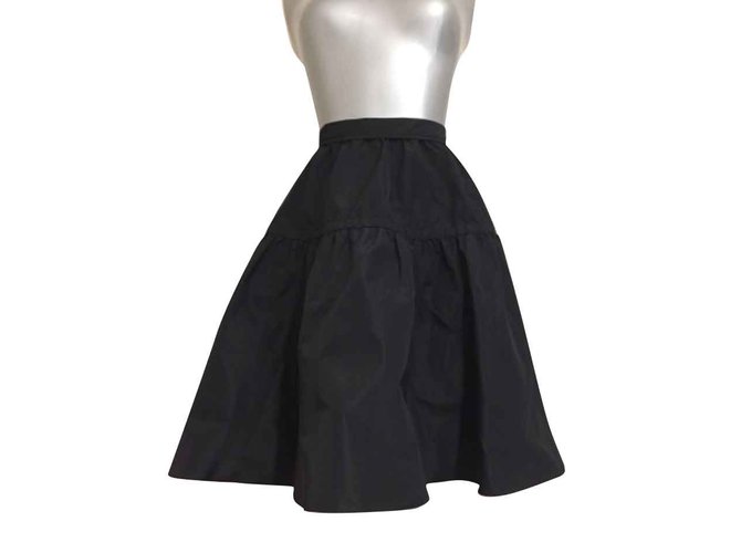 Carven Skirts Black Polyester  ref.101986