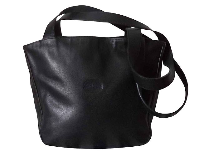Longchamp LEDERHANDTASCHE