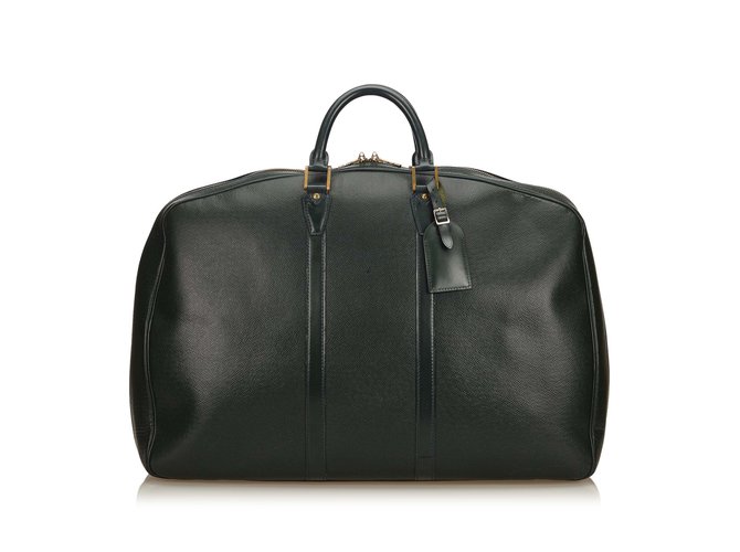 Louis Vuitton Taiga Helanga 1 Poche Green Leather  ref.102156