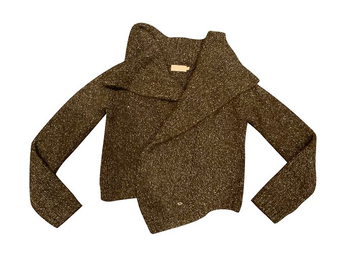 giacca marrone e filo dorato BDBA T. 38 D'oro Marrone scuro