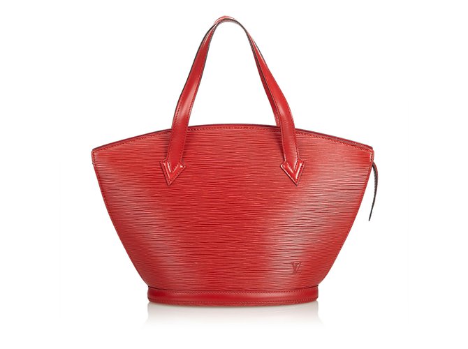 Louis Vuitton Epi Saint Jacques Short Strap Red Leather  ref.102283