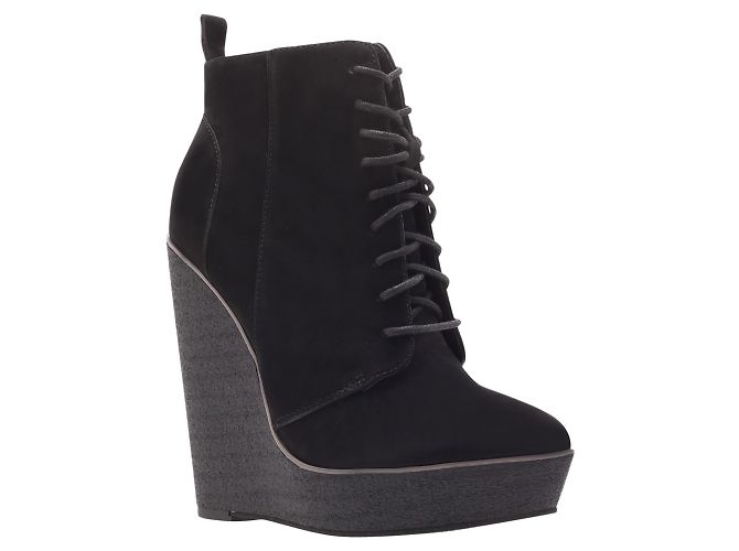 Kurt Geiger Solar ankle boots black suede