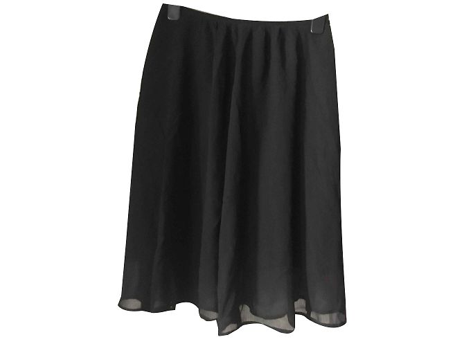 Isabel Marant Rock aus schwarzem Krepp