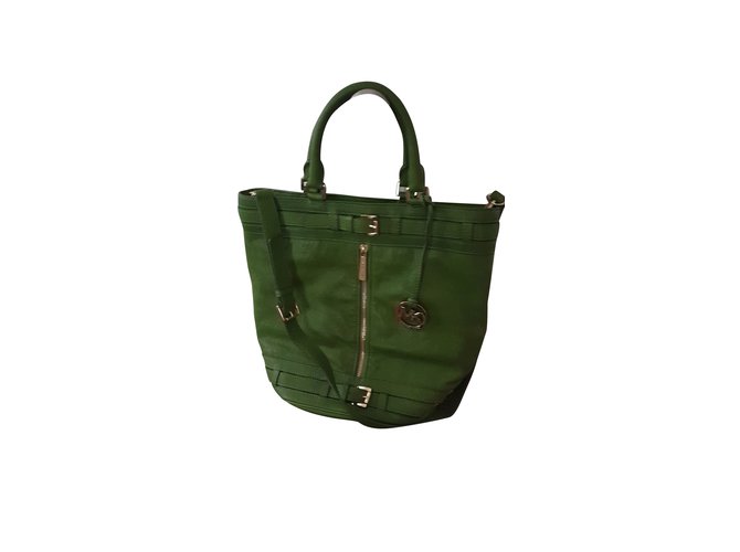 michael kors green handbag