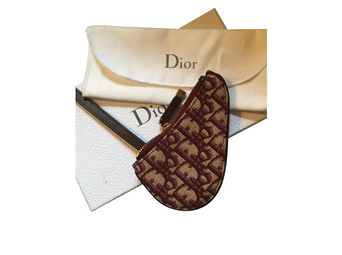 Christian Dior WA00144 Dark red Cloth  ref.102613