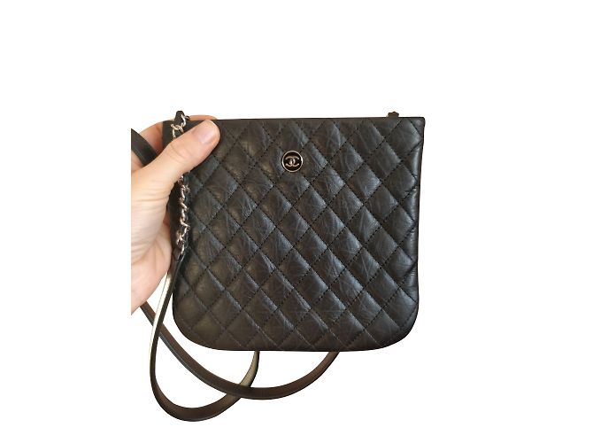 Chanel crossbody uniforme Noir
