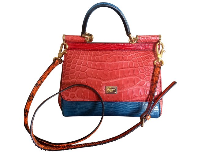 Dolce & Gabbana handbag Multiple colors Exotic leather  ref.102689