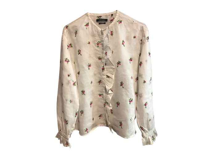 Isabel Marant Tops Pink White Green  ref.102755