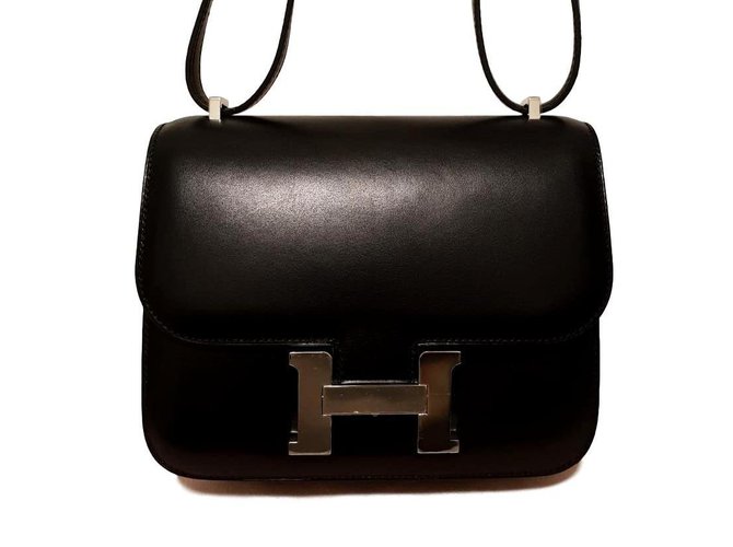 Hermès Constance III Mini Black Leather  ref.102886