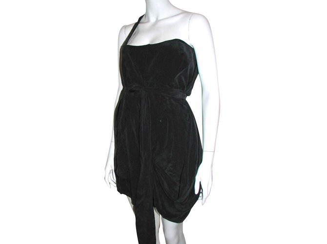 Zimmermann Silk dress Black  ref.102903