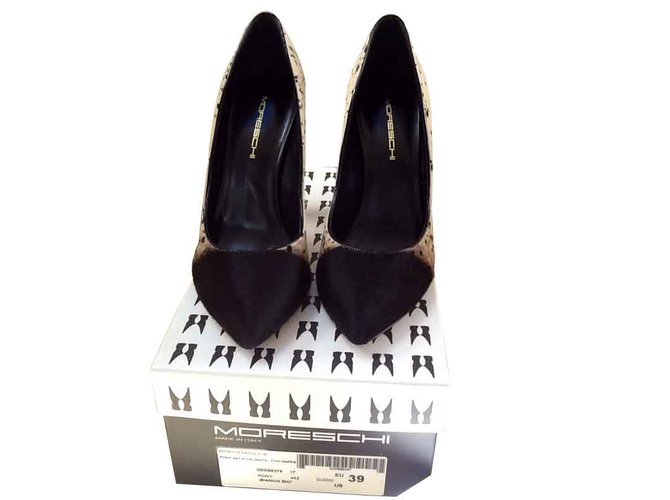 Autre Marque Moreschi Black Pony-style calfskin  ref.102997