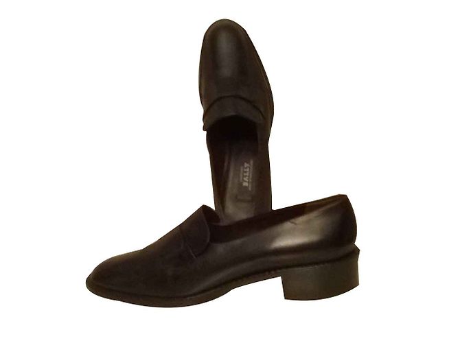 Bally Comforte Black Leather Heels