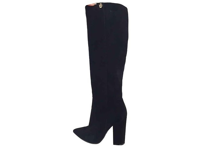 Autre Marque Botas Gianni Renzi de piel negra 37 Negro