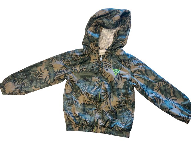 GUESS Wind Jacket Dark green  ref.103158