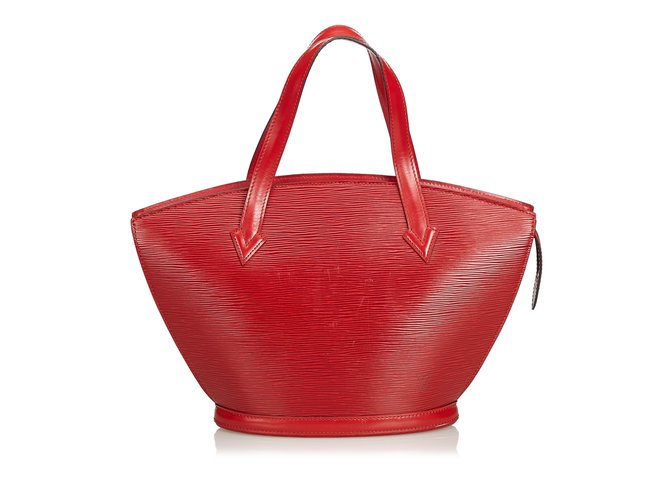 Louis Vuitton Epi Saint Jacques Short Strap Red Leather  ref.103266