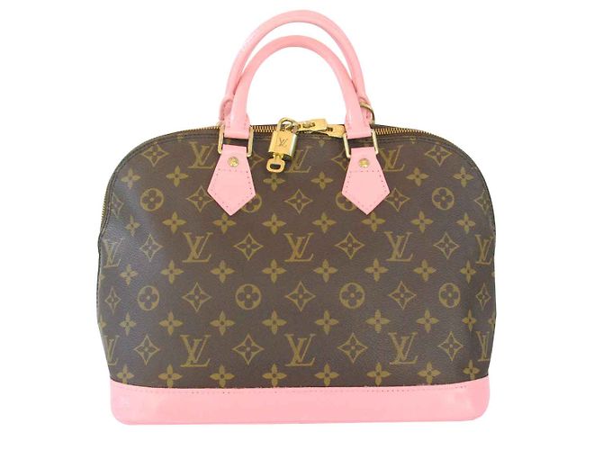 Louis Vuitton Alma monogram Rose Doré