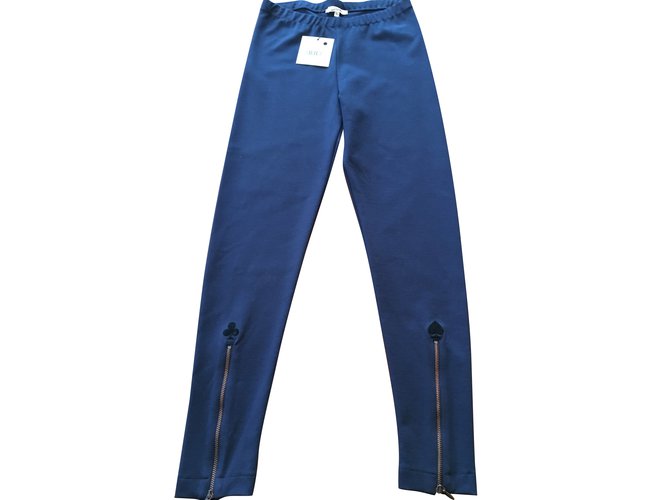 Jean Paul Gaultier Pantalones jibsy de Gaultier Junior Azul marino Algodón  ref.103420