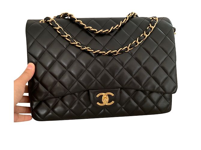 Timeless Chanel Maxi Jumbo negro