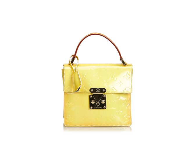 Louis Vuitton Spring Street Patent Leather Handbag