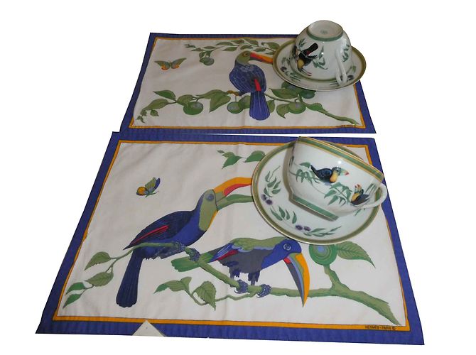 Hermès THE TOUCANS assinado HERMES