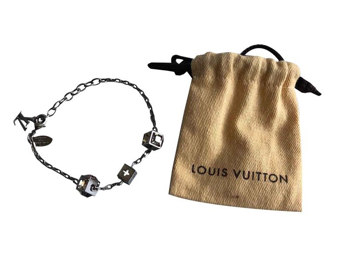 Louis Vuitton Pulsera de juego Plata Plata  ref.103831