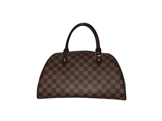 Louis Vuitton Handbags Brown Leather  ref.103990