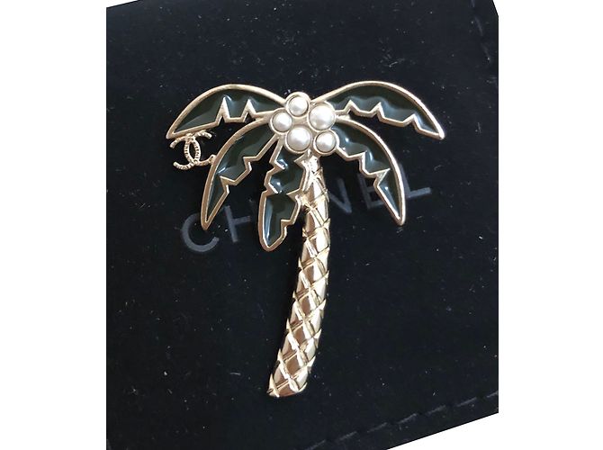 Chanel Pins e spille Multicolore Metallo