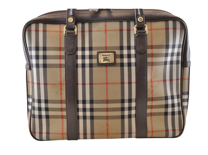 Burberry Business Bag Brown  ref.104114