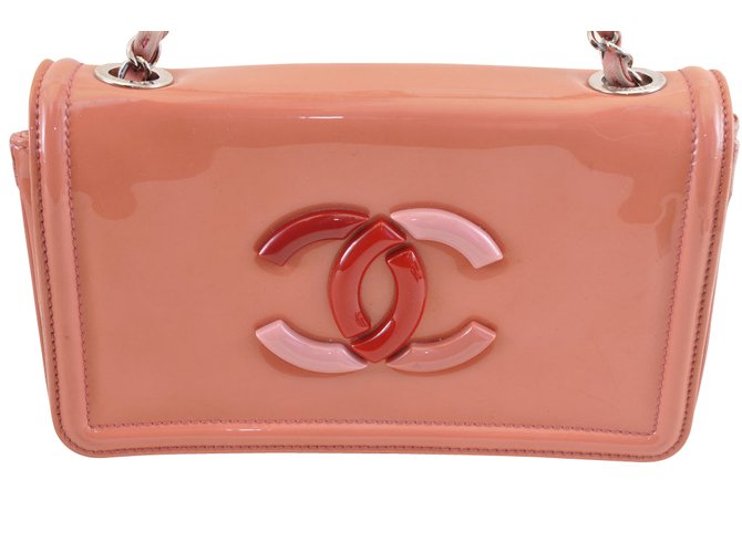 Chanel Bolsa de ombro rosa  ref.104118