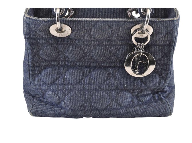 Christian Dior Lady Dior denim Handbags 