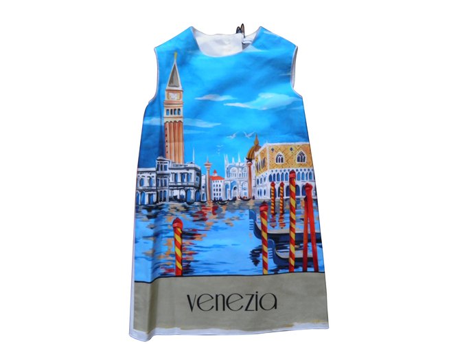 Dolce & Gabbana Venezia Multicolor Algodón  ref.104154