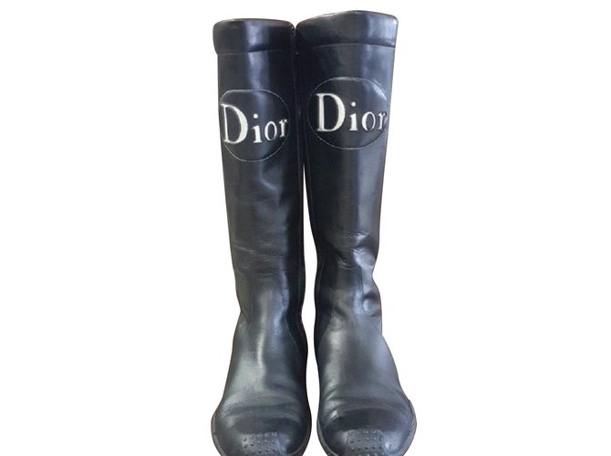 dior monogram boots