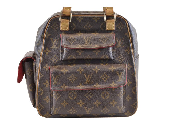 Brown Louis Vuitton Monogram Excentri-Cite Handbag