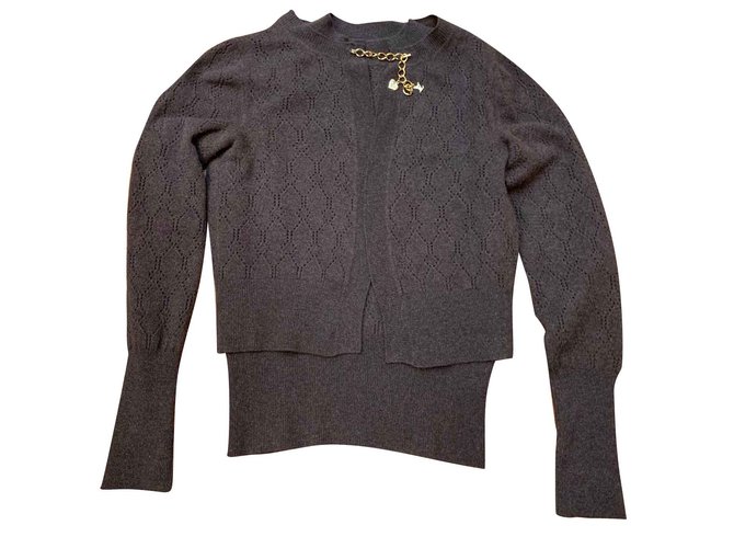 Louis Vuitton Tween set Brown Cashmere Wool  ref.104335