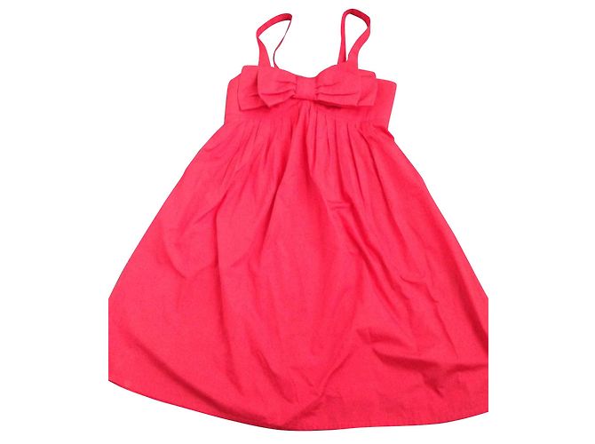 Tara Jarmon Latzkleid Rosa Baumwolle Pink
