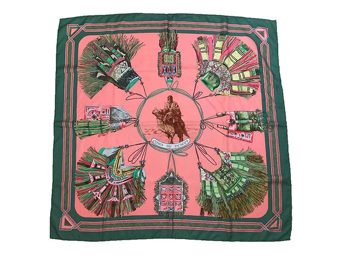 Hermès Pelli del deserto Verde Seta