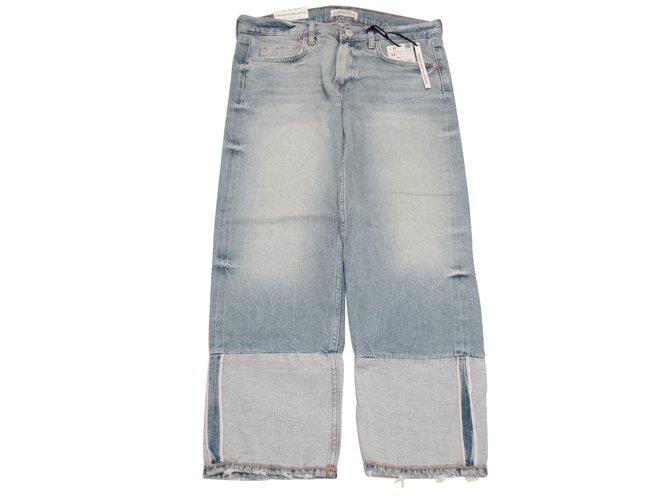 Zara Jeans Blue Cotton  ref.104460