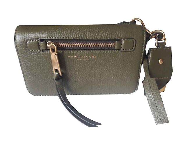 Borsa a tracolla Marc Jacobs in pelle kaki Cachi