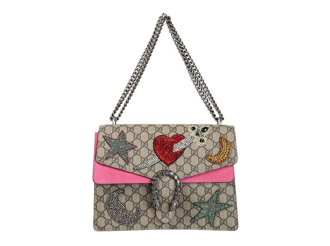 gucci bag with hearts